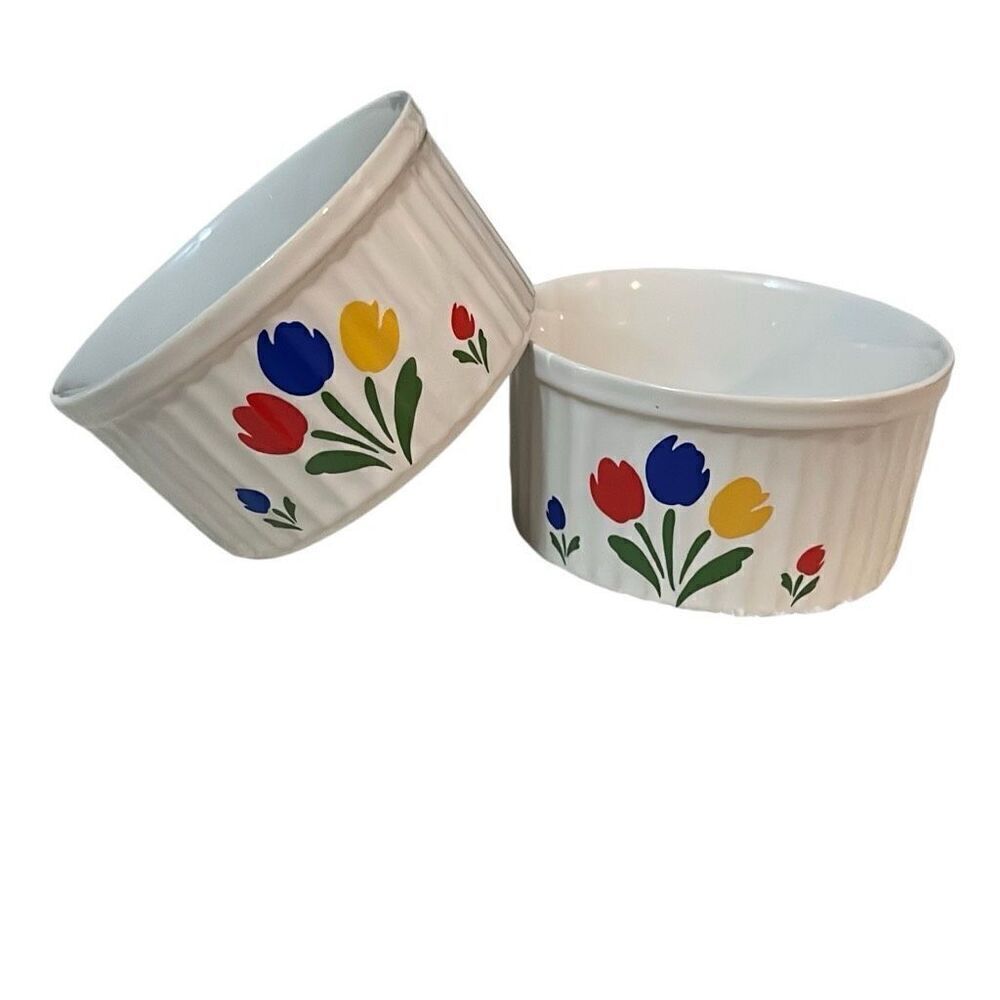 Vintage Mini Soufflé Dishes
